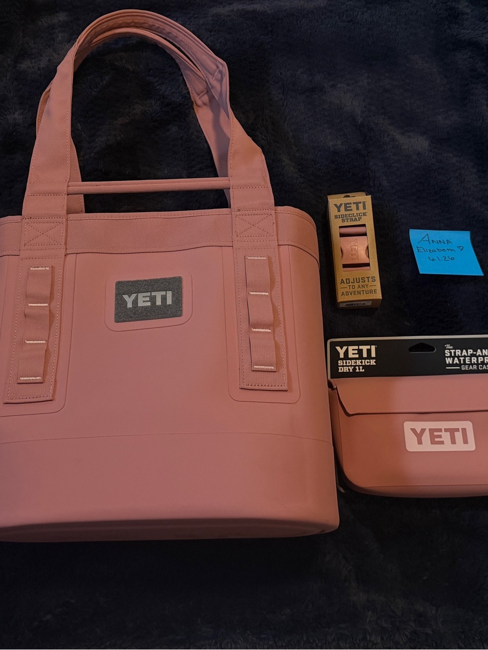 Yeti Camino 20 in Sandstone Pink with Yeti Sidekick and Sideclick - Picture 2 of 6